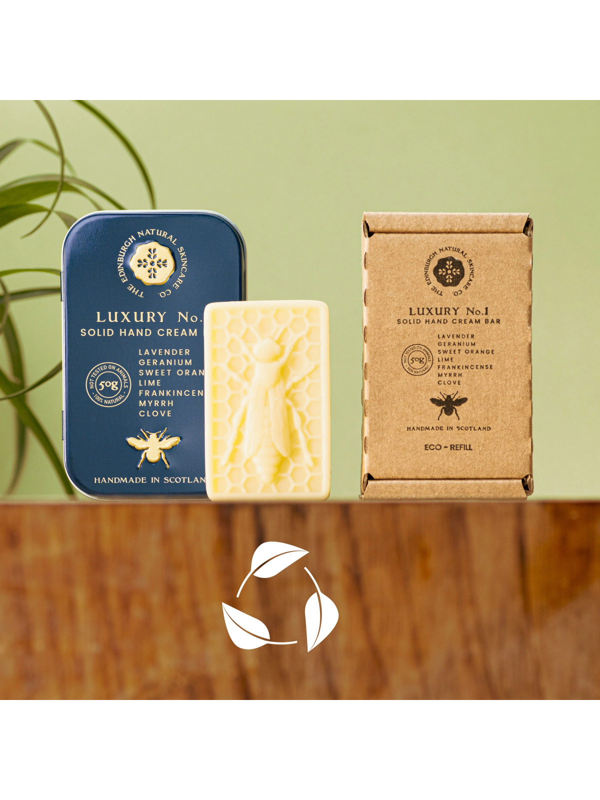 Luxury No.1 Eco-Refill Hand Cream Bar – Feste Handcreme