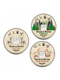 Deo-Creme Set Outdoor Helden | Für Abenteuer Alltag | mybe.shop