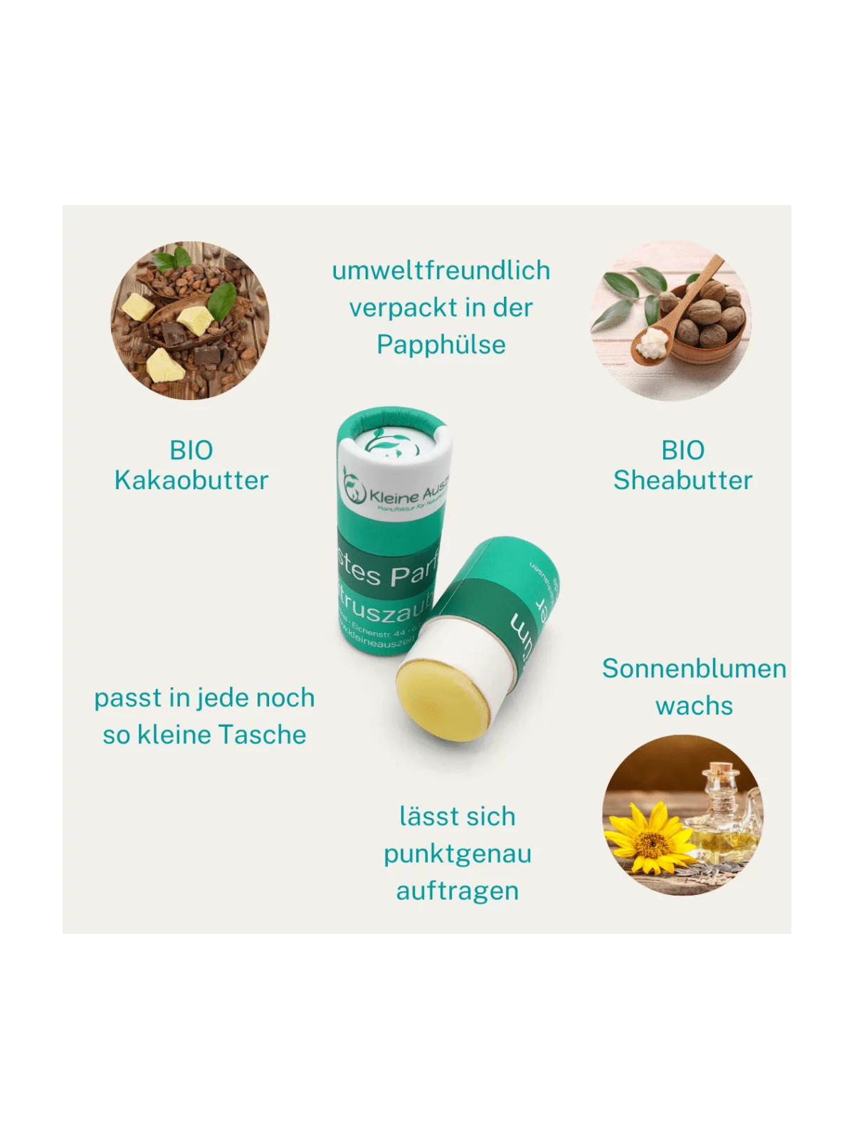 Festes Parfüm Blütenfrische | Blumiger Duft | mybe.shop