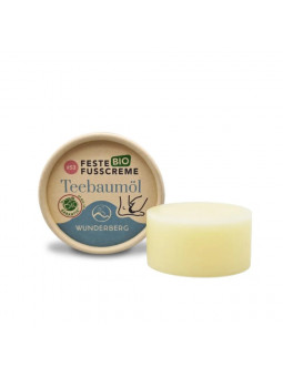 Feste Fußcreme mit Teebaumöl | Bio & Erfrischend